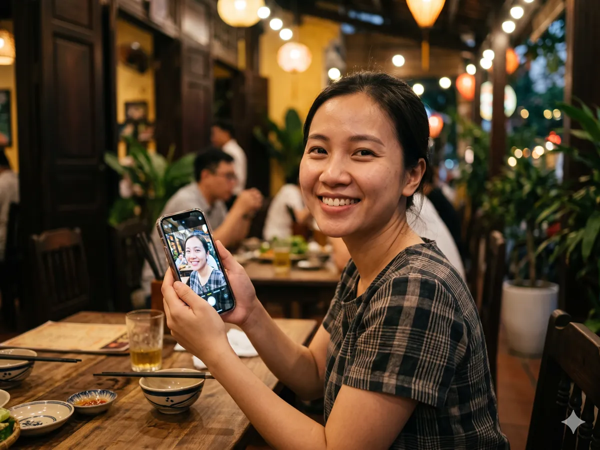 Chỉnh sửa ảnh — quy trình đầy đủ kiểu Remini