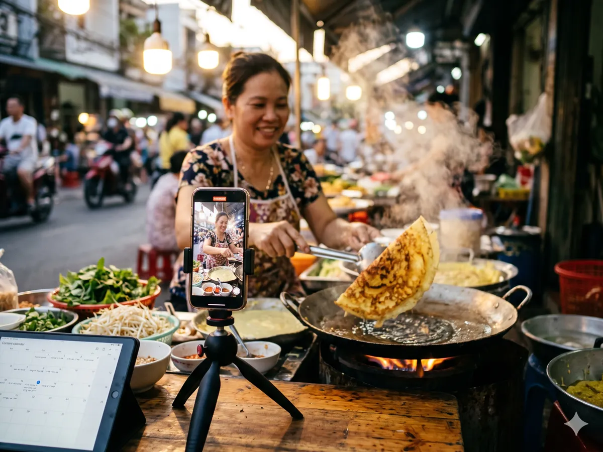 Xây kênh Facebook tự động — dựng Reel và hẹn lịch đăng đều đặn